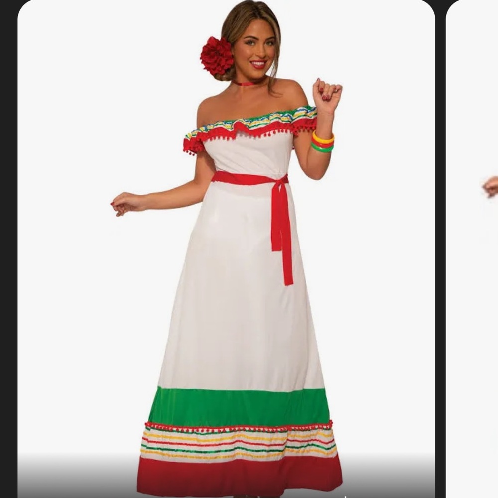 Mexican Fiesta Halloween Costume - One Size